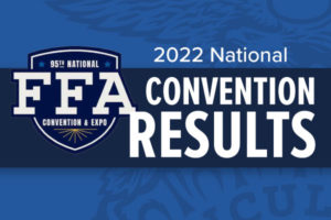 Check out North Dakota's results from the 2022 National FFA Convention.