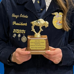 Fund one Baby Bison trophy  (30 given each year)