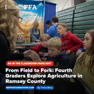 Students attending Experience Agriculture: Field to Fork