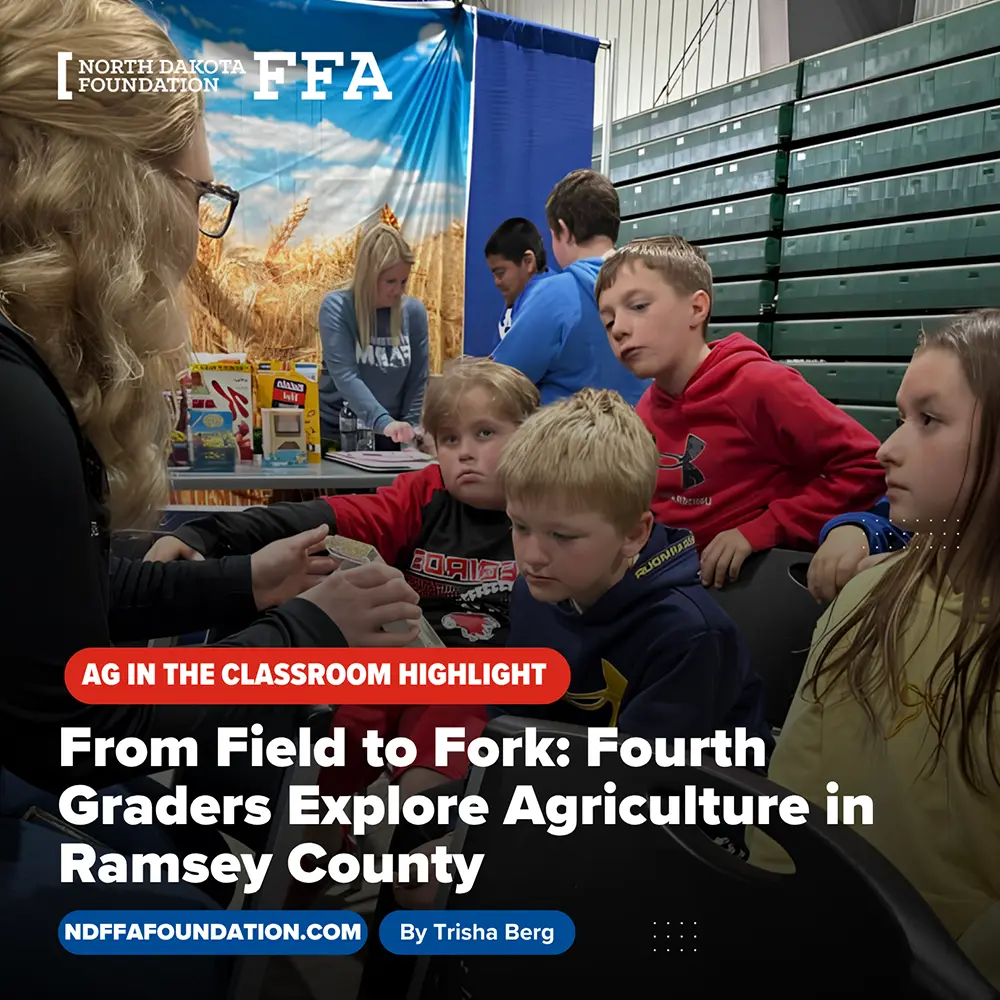Students attending Experience Agriculture: Field to Fork